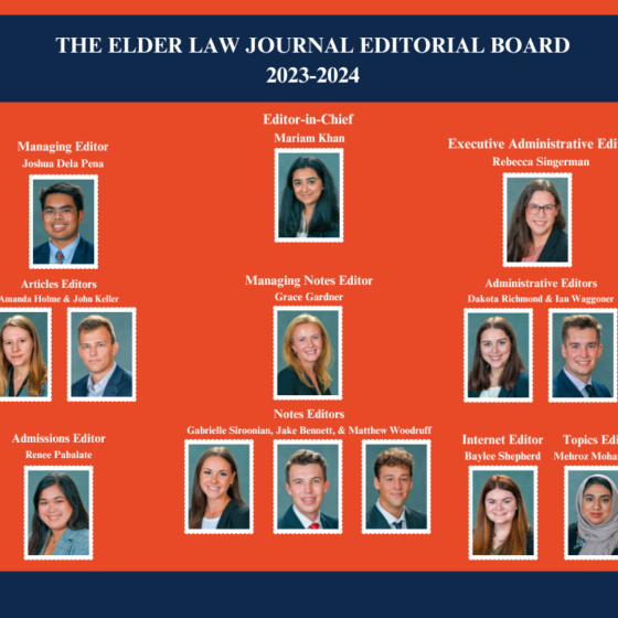 A graphic representation of the Editorial Board members.