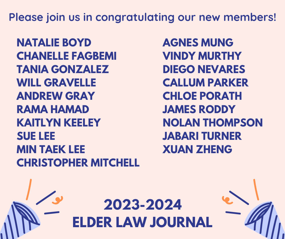 Image of new member list.
